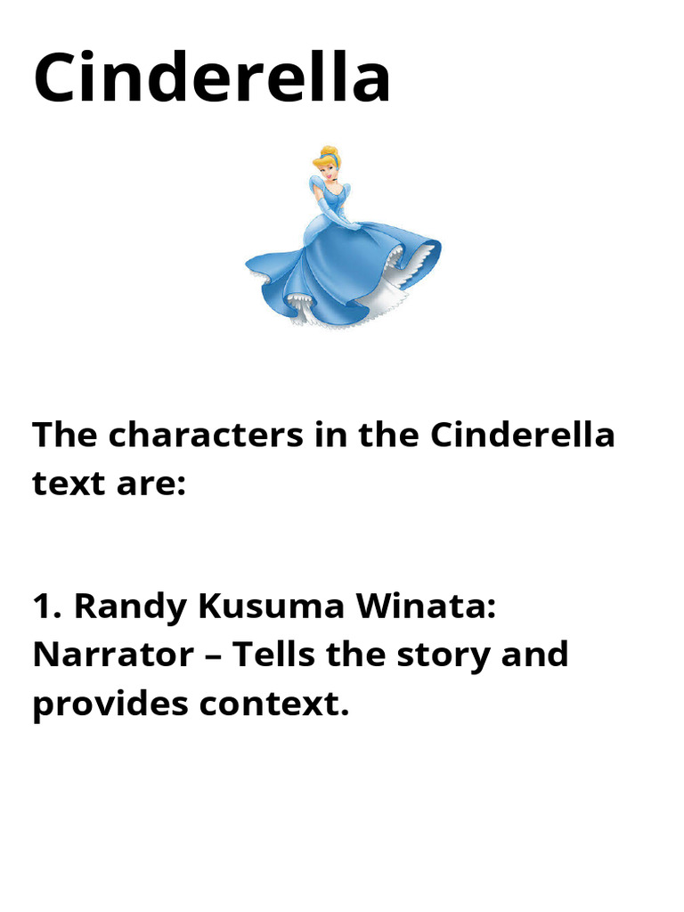 Drama Script Cinderella - 20250105 - 203813 - 0000 | PDF | Cinderella ...