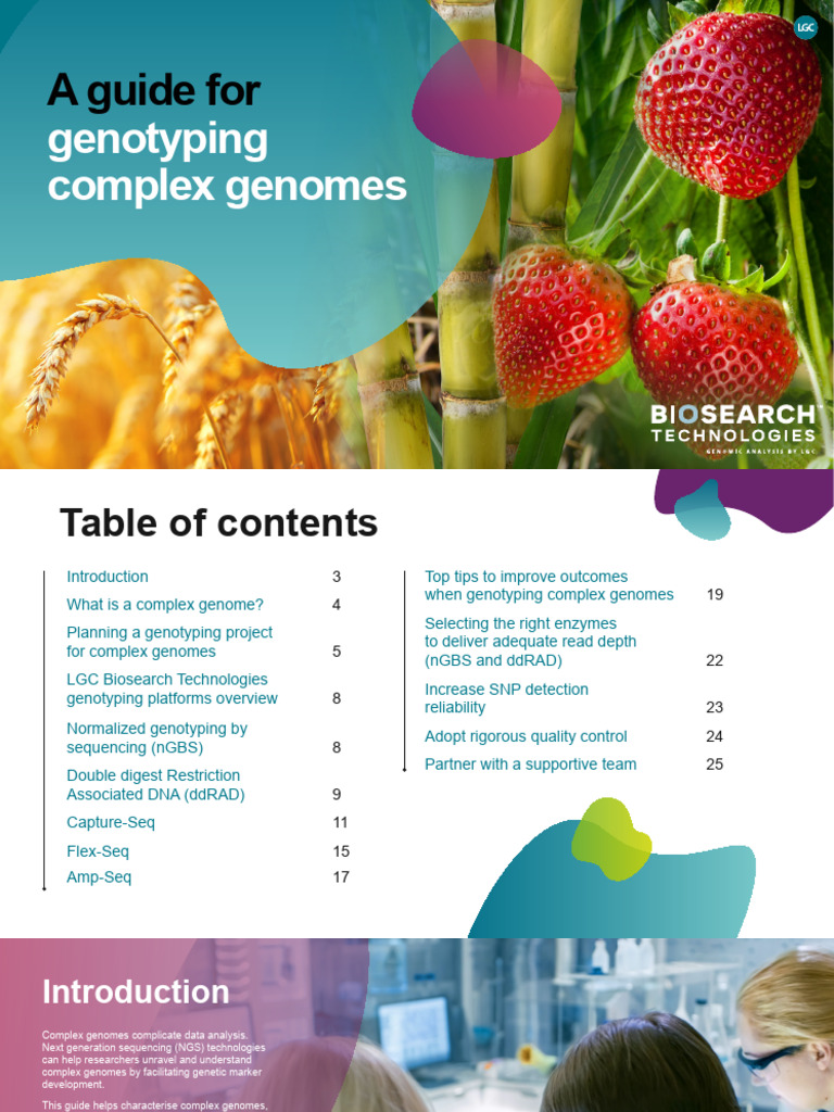 Ebook Genotyping Complex Genomes.20240820161034962 | PDF | Single ...