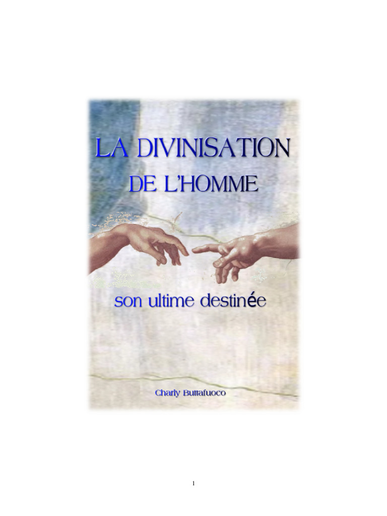 Déification de l'homme dans la foi chrétienne | PDF | Dieu | Grâce ...