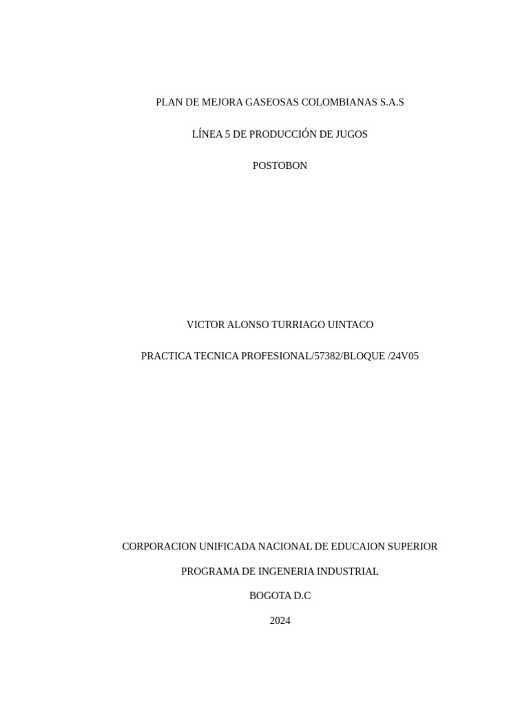 Plan de Mejora | PDF | Filtración | Marketing