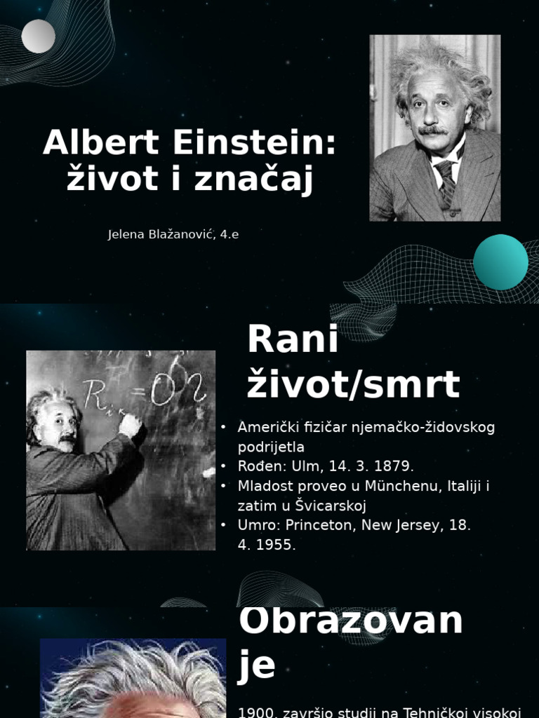 Albert Einstein | PDF