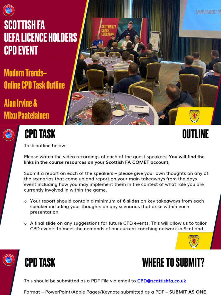 CPD Report Submission Guidelines | PDF