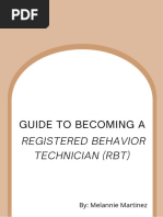 RBT Recertification Competency Guide | PDF | Reinforcement ...