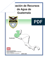 Datos Agua Guatemala