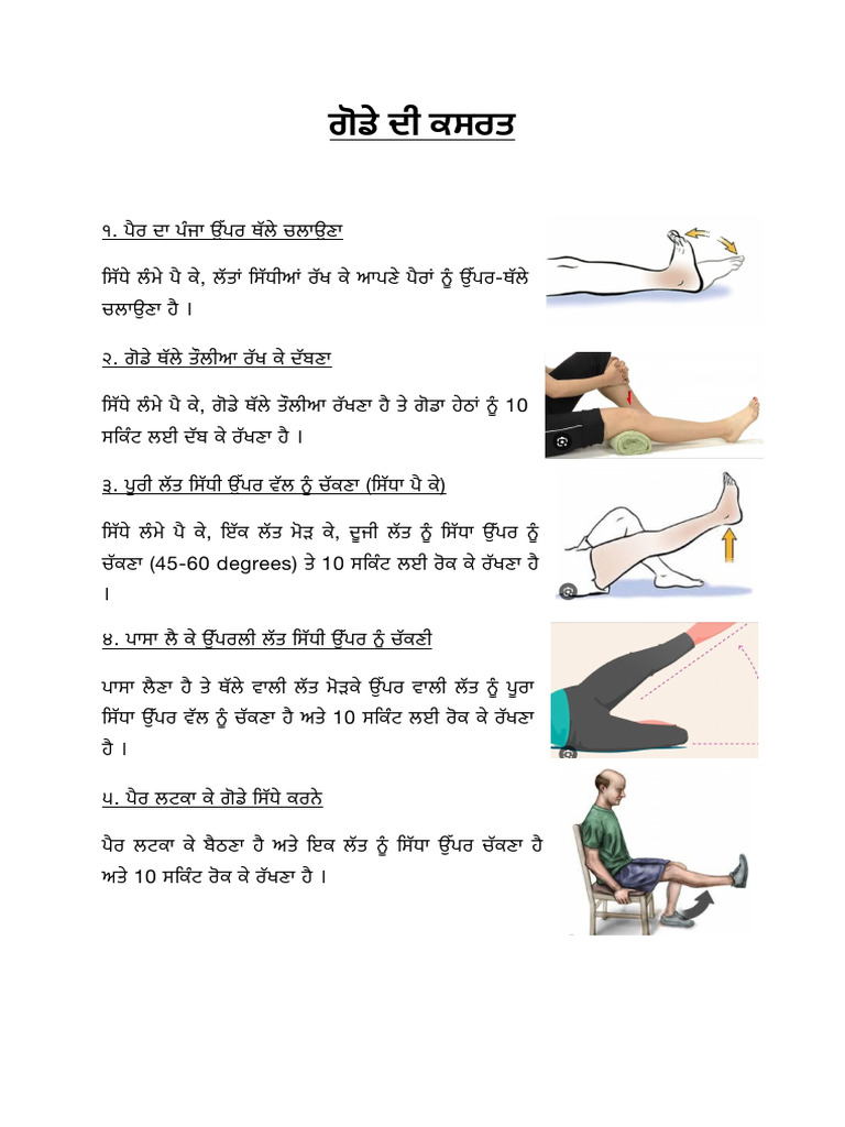 Knee Protocol | PDF