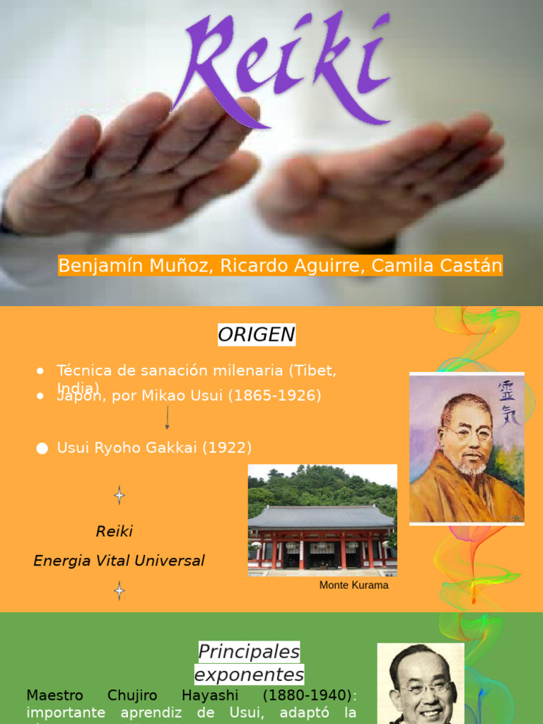 Presentación Reiki - Prueba Fundamentos | PDF | Reiki | Medicina CLINICA