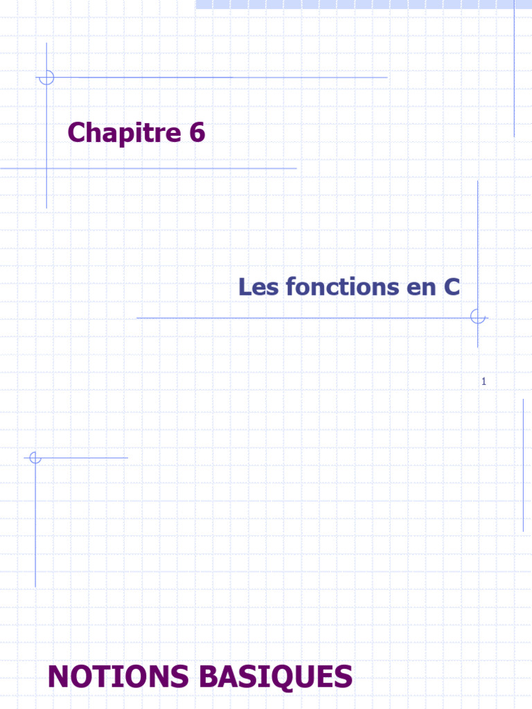 Fonctions en C : Définition et Utilisation | PDF | Programmation ...