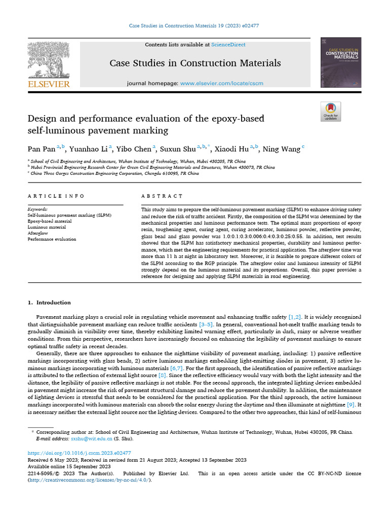 Design and Performance Evaluation of The Epoxy-Based | PDF | Epoxy ...
