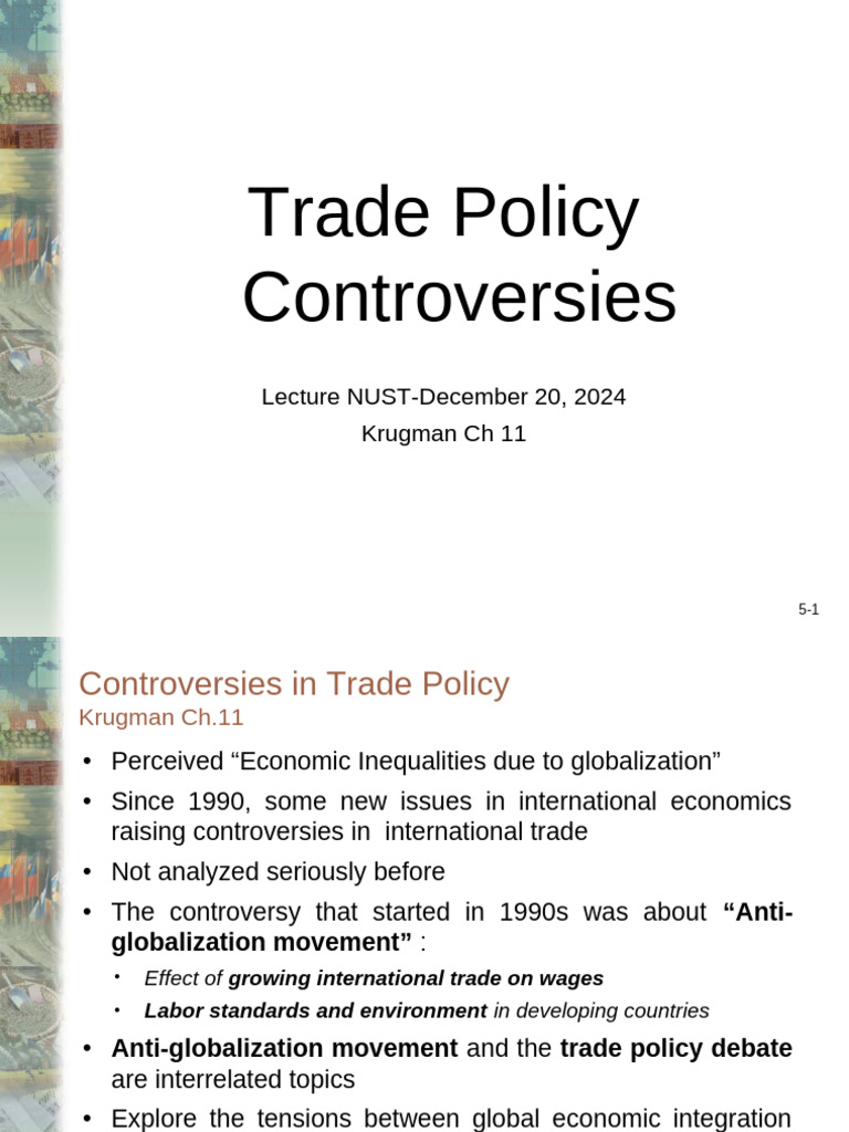 Trade Policy - Lecture 15 (CH 11) | PDF | Globalization | Free Trade