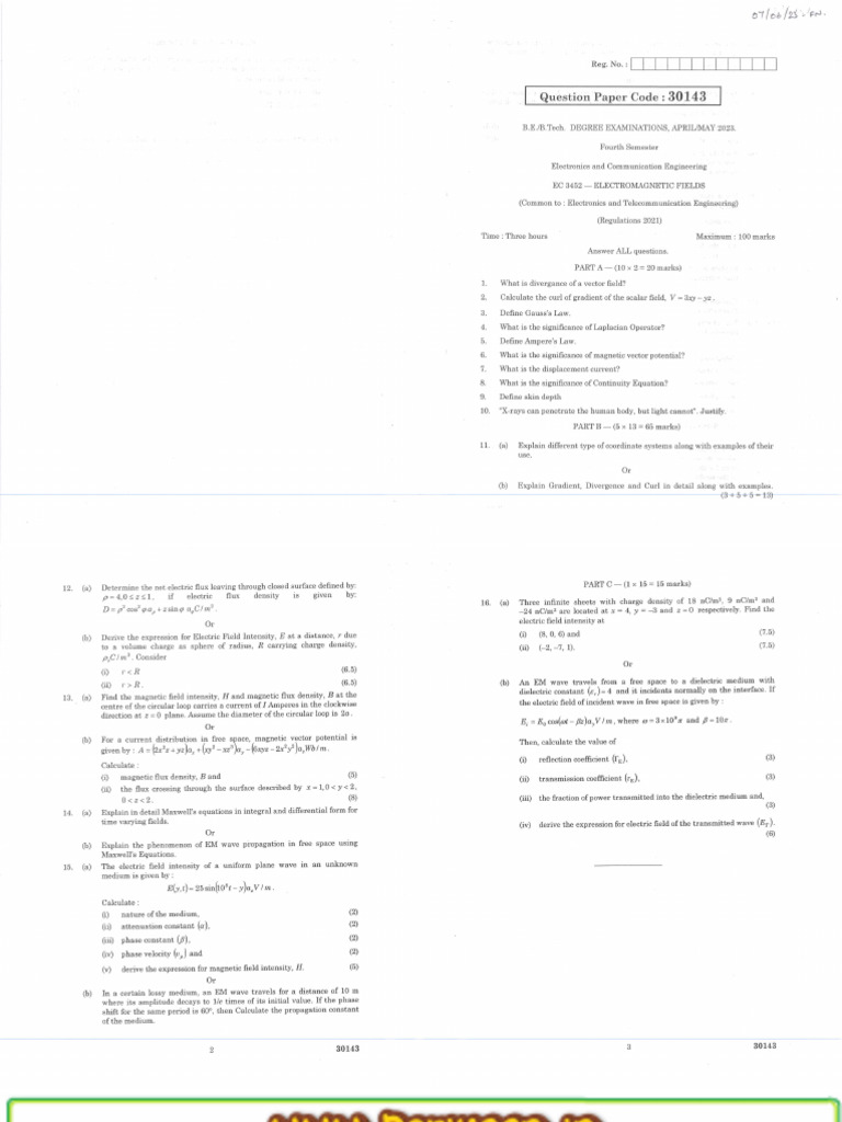 Anna University ECE Curriculum Overview | PDF | Electronic Engineering ...