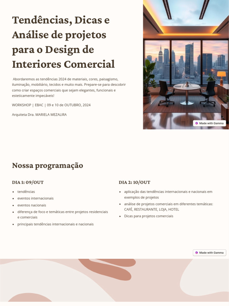 Tendências em Design de Interiores 2024 | PDF | Esboço | Cor