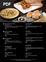 Menu dan Harga Roka Ramen Jogja 2025 | PDF