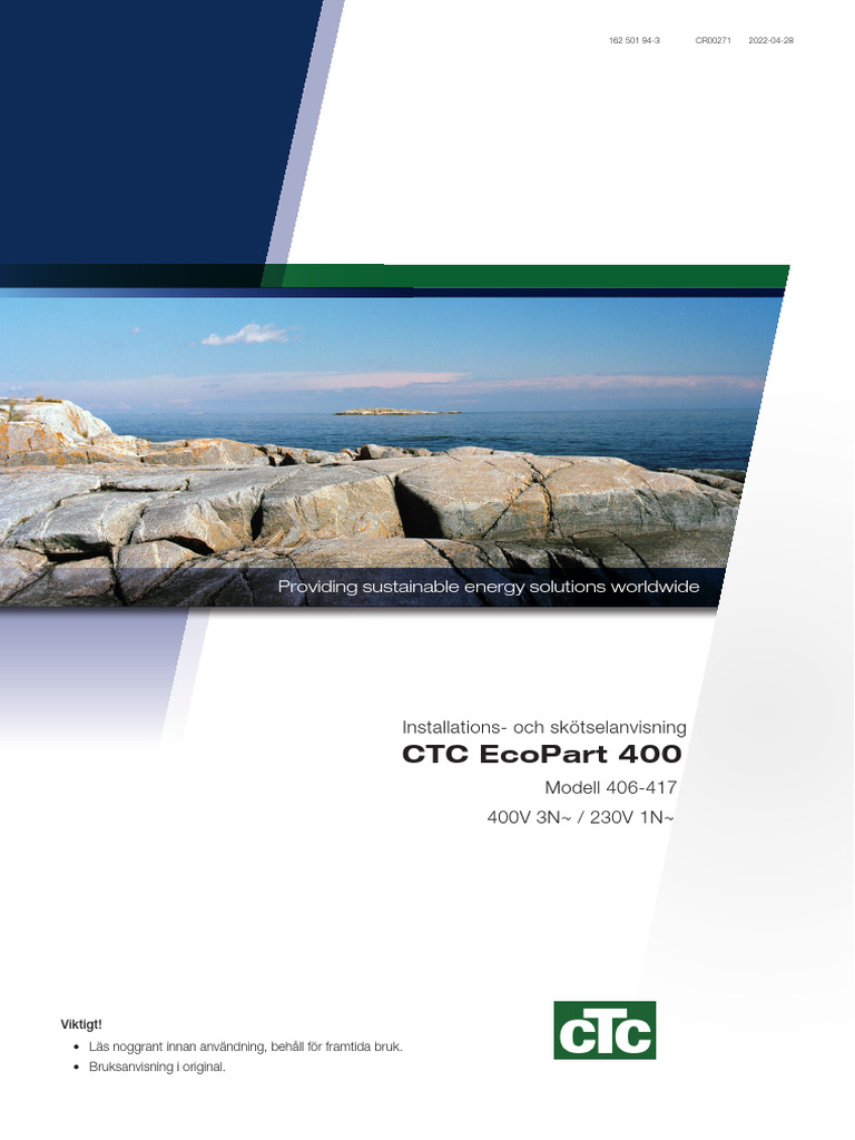 CTC EcoPart 400 | PDF