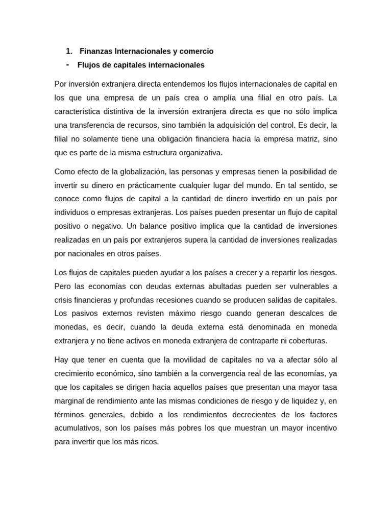 Finanzas Internacionales y comercio | PDF | Tipo de cambio | Moneda