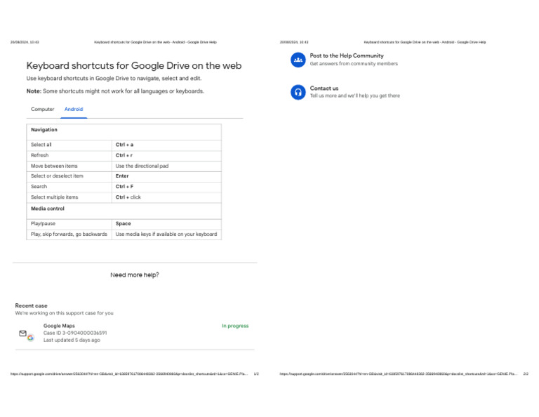Empty Trash Google Drive Android