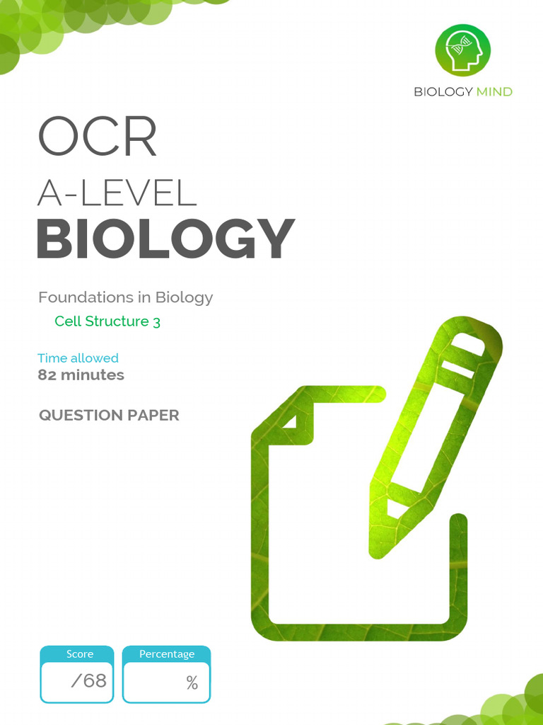 Cell Structure 3 Qp Pdf Endoplasmic Reticulum Vesicle Biology