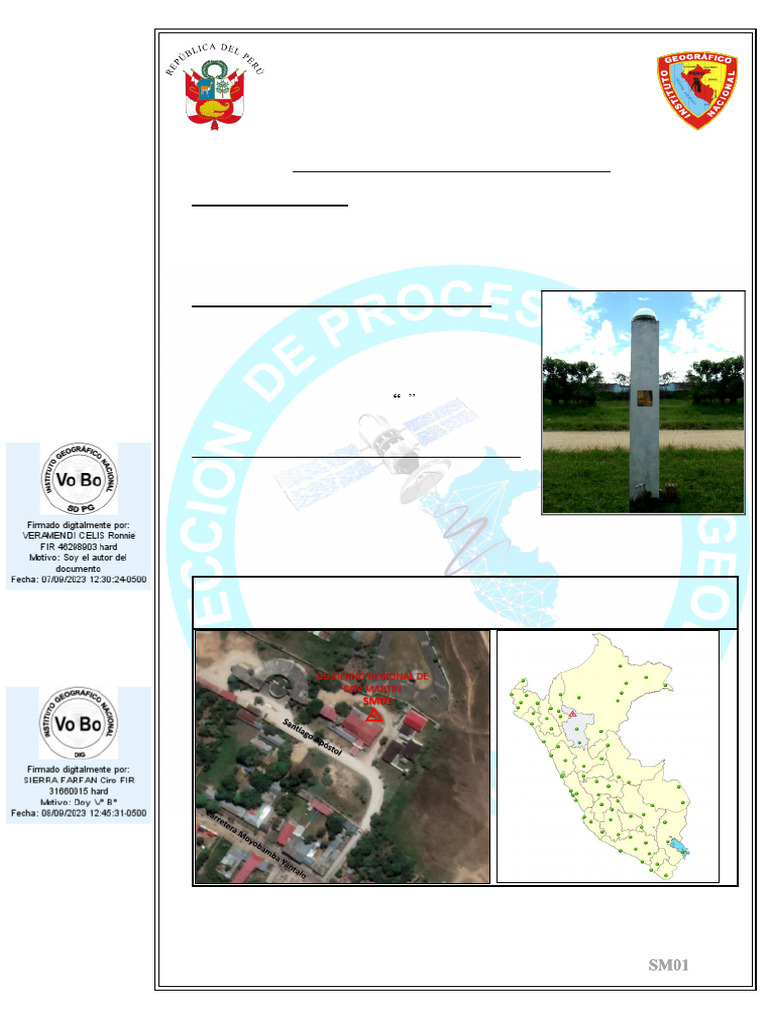 Erp Ficha Sm01 - Moyobamba v3.1.1 | PDF | Geodesia | Navegación