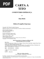 17.Tito - Comentário Esperança