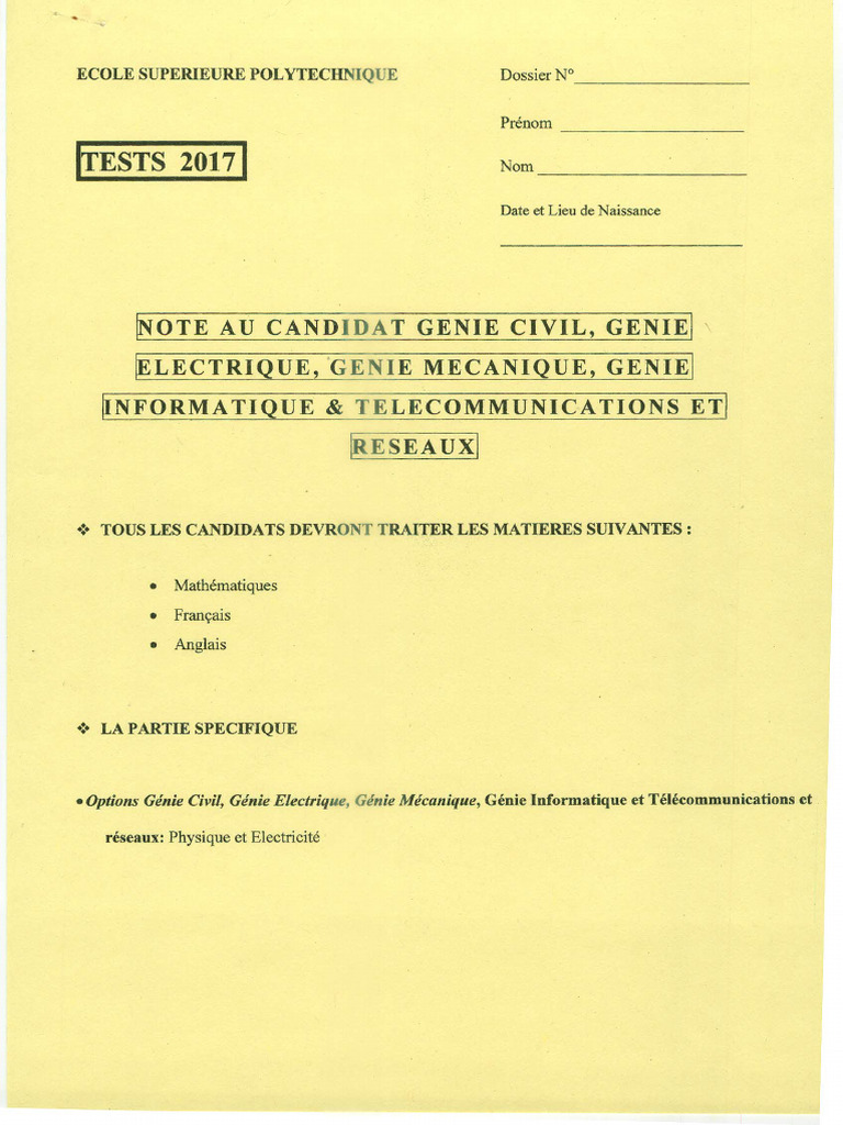 Polytechniques | PDF