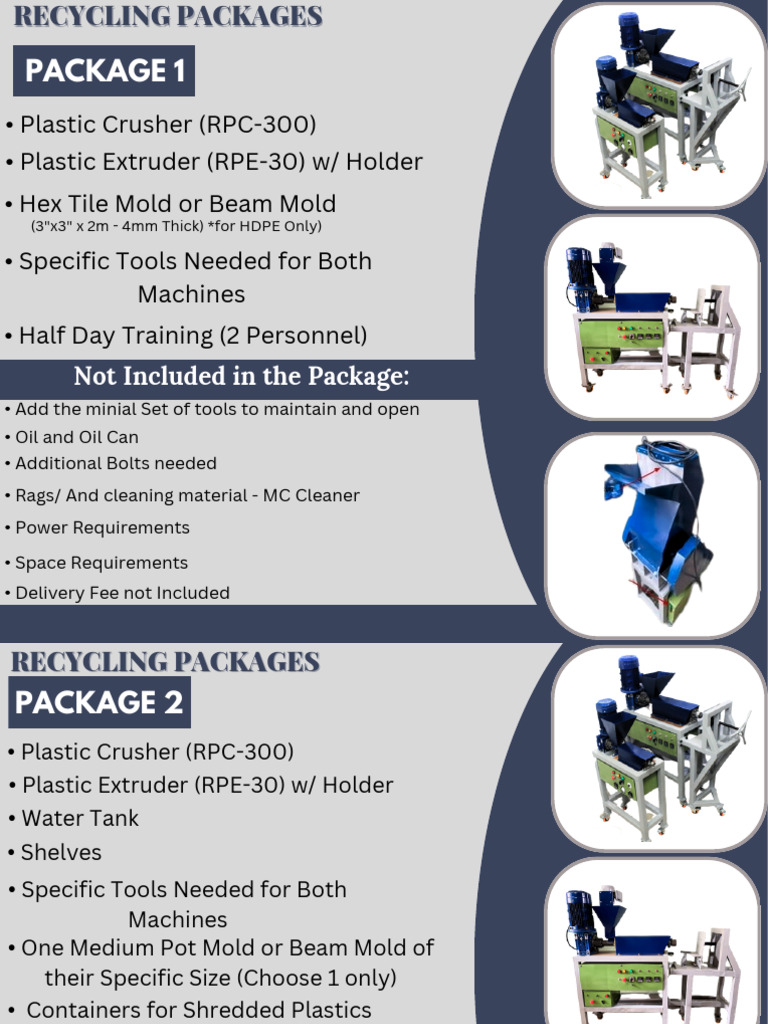 Recycling Package Options and Details | PDF