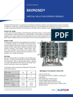 Raymond Vertical Mill Technical Datasheet