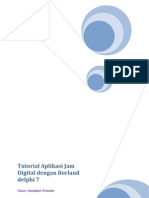 Tutorial Aplikasi Jam Digital Dengan Borland Delphi 7