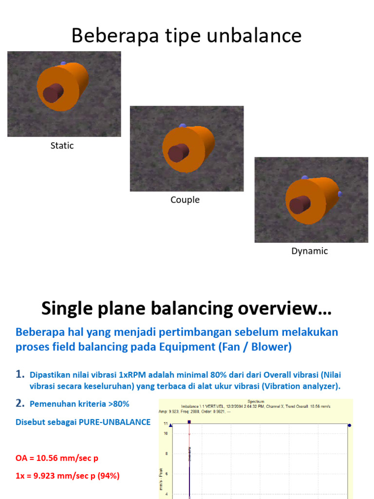 Proses Field Balancing untuk Blower | PDF