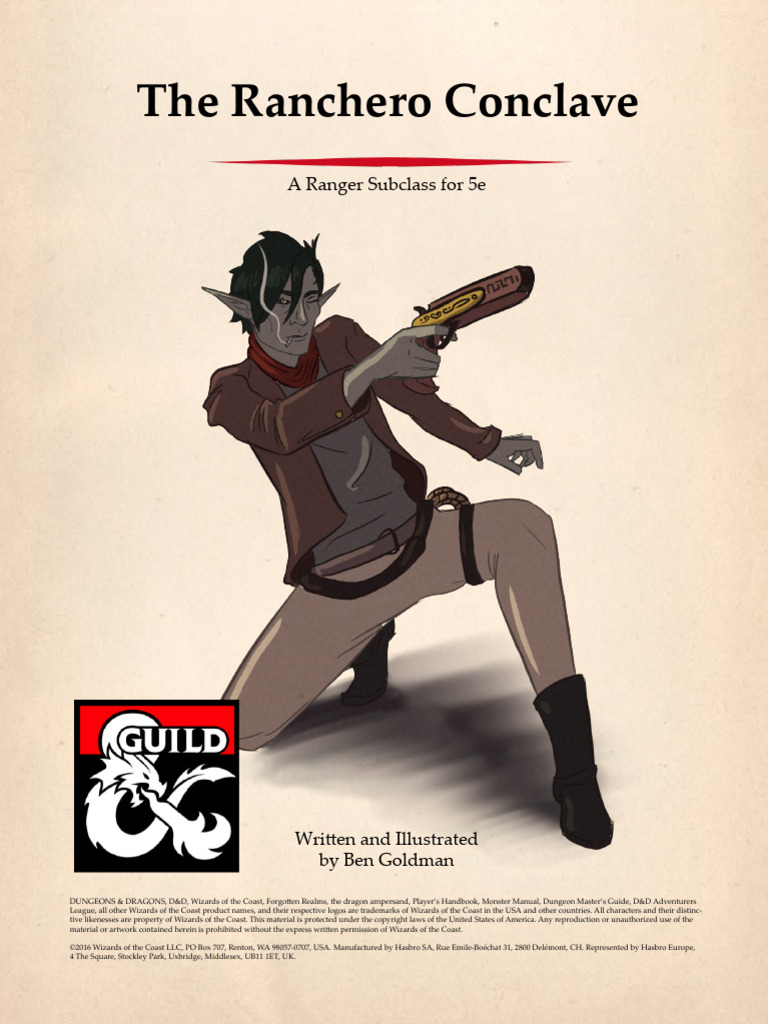 The_Ranchero_Conclave | PDF | Dungeons & Dragons | Wizards Of The Coast