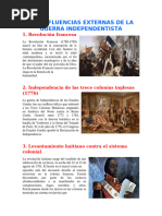 Revolución de Santa Cruz 1810 | PDF | América del Sur