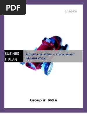 Business Plan Group # 003