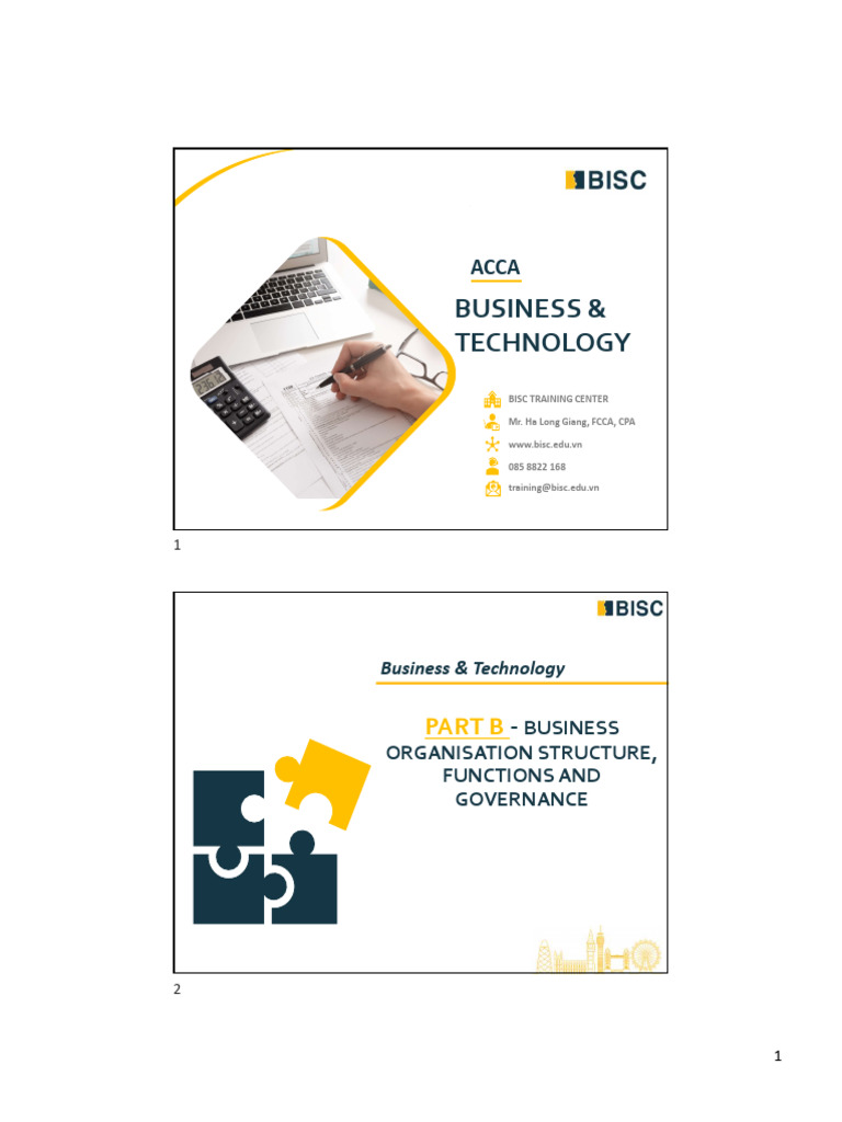 BT - CHAPTER 5 - Business Organization, Structure and Strategy | PDF ...