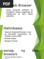 Mga Halimbawa NG Web Browser | PDF