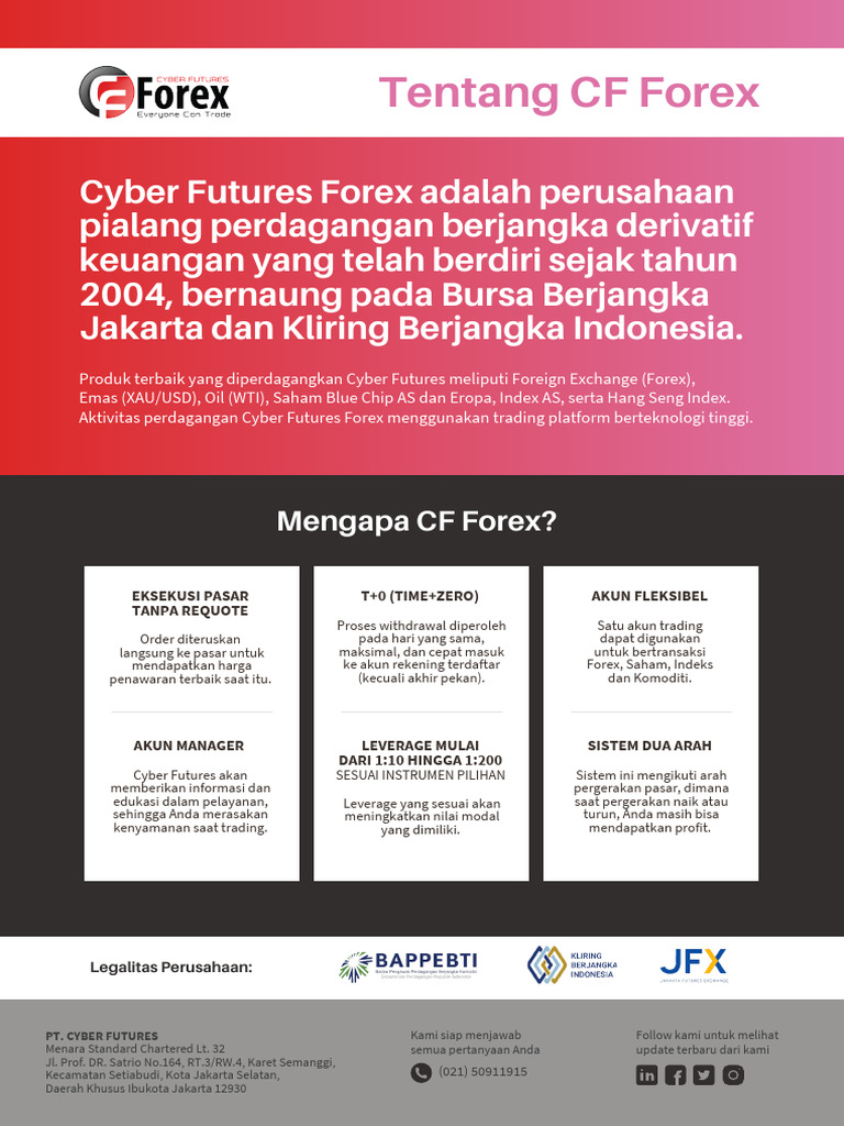 Cyber Futures: Trading Forex Terpercaya | PDF