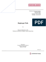 Diaphragm Wall Design