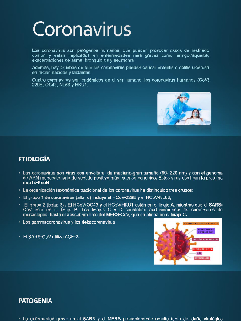 Tema Obligado Coronavirus. 2 24 | PDF | Causas de la muerte | Epidemiología