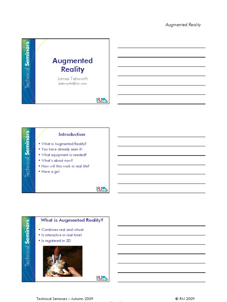 Augmented Reality | PDF