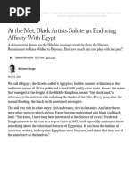Black Representation in Western Art | PDF | Ancient Egypt