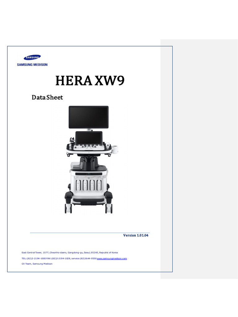 HERA XW9 V1.01.04 Datasheet (英文） | PDF | Computer Monitor | Sound