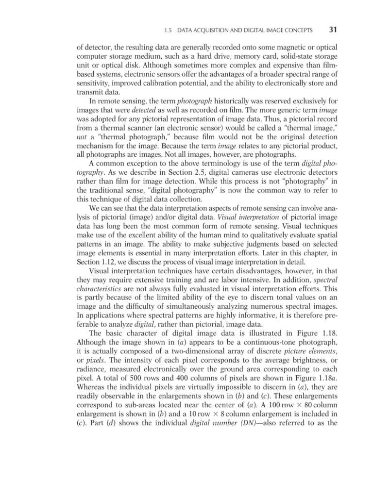 REMOTE SENSING AND-part-3 | PDF | Computer Data Storage | Sensor