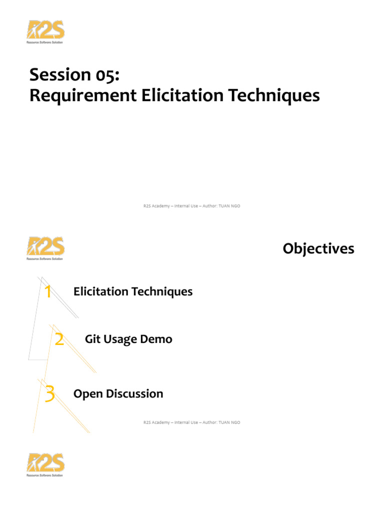 Session05-Requirement Elicitation Techniques | PDF | Focus Group ...