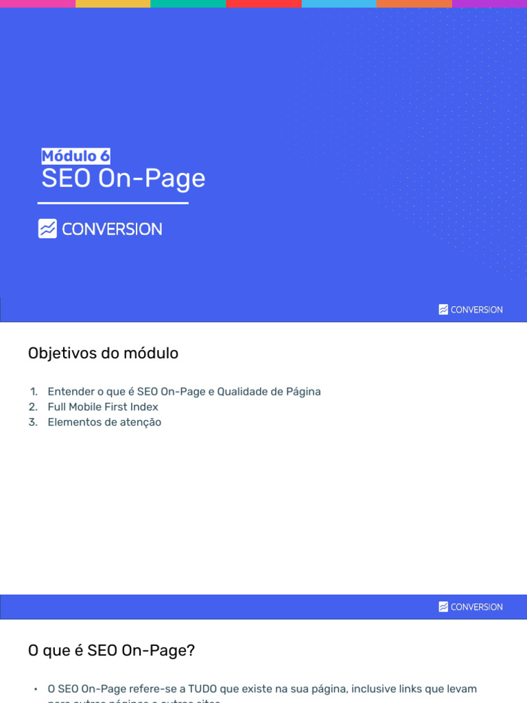 Guia Completo de SEO On-Page | PDF | SEO | E-commerce