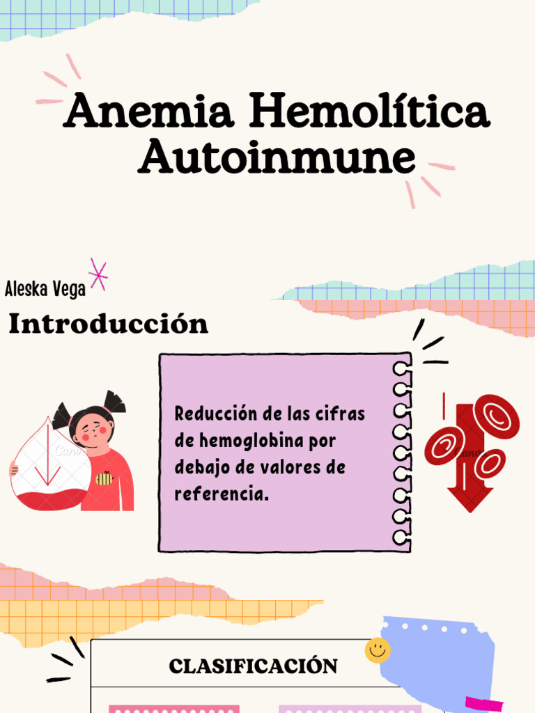 Anemia Hemolítica Autoinmune: Diagnóstico y Tratamiento | PDF ...