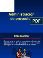 Pres Administración de Proyectos