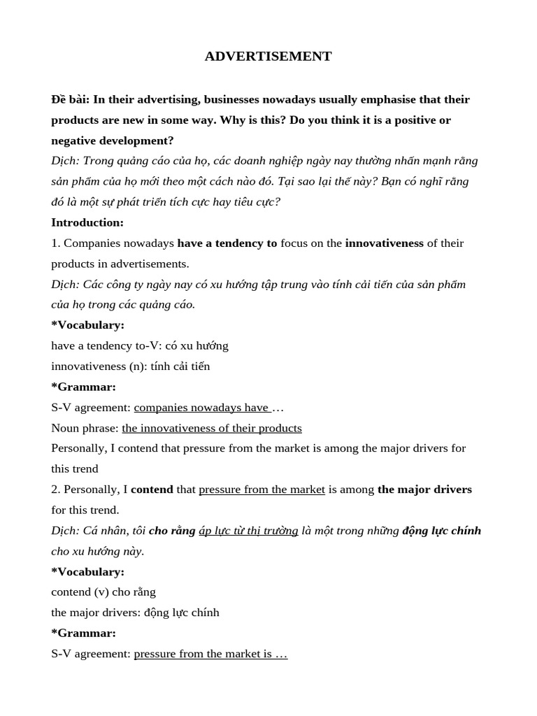 Writing - Advertisement - 230523 | PDF