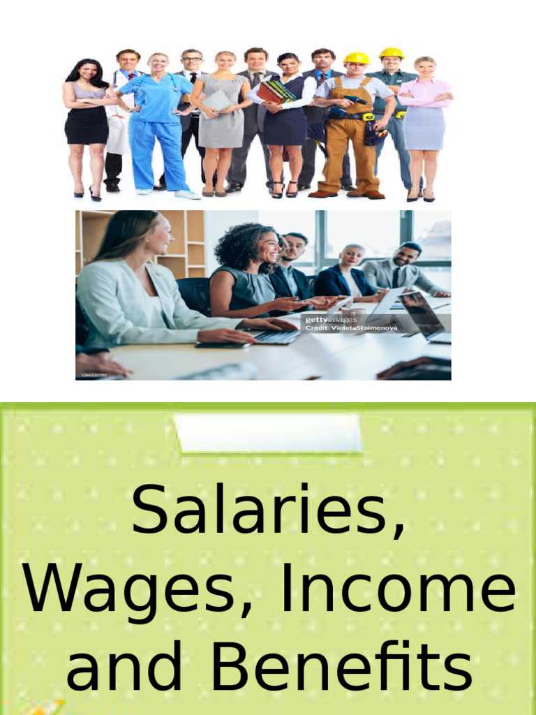 Salary And Wages Pdf Salary Income