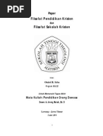 Download Filsafat Pendidikan Kristen Dan Filsafat Sekolah Kristen by Otniol Seba SN81211281 doc pdf