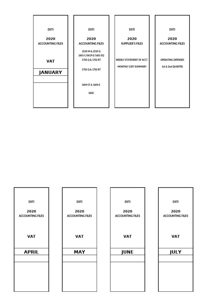 ACCOUNTING FILES | PDF