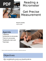 How to Read a Micrometer Screw Gauge | PDF
