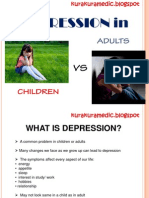 Depression in Children Vs Adults