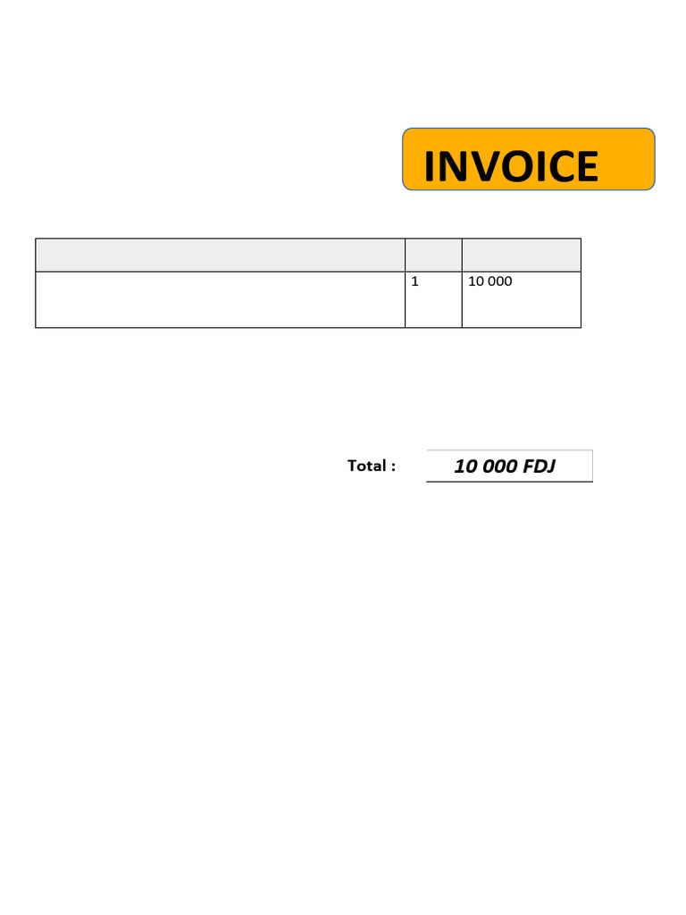 Invoice for Network Maintenance Services | PDF
